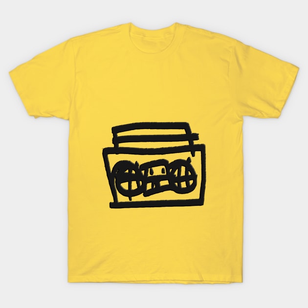 BoomBox T-Shirt by timtopping